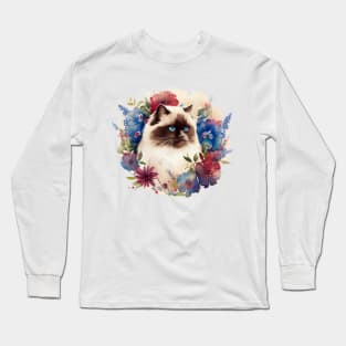 Ragdoll Cat Long Sleeve T-Shirt